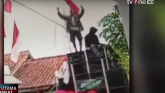 Detik-detik Pria Brebes Jatuh dari Truk Sound Horex saat Karnaval
