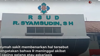 Balita R dari Sukabumi Tewas Tubuh Dipenuhi Cacing, Warga Sebut Akibat Lingkungan Kumuh