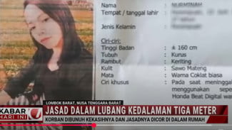 3 Kejanggalan Gegerkan Warga! Jasad Wanita Asal Lombok Dicor Pacar, Ditemukan di Lubang Sedalam 3 Meter