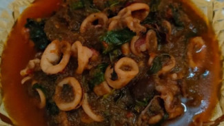 Cumi Asam Pedas Kemangi, Wangi Segar Bikin Nagih Banget!