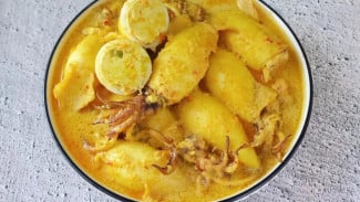 Resep Gulai Cumi Bunting Isi Tahu, Gurih dan Lezat