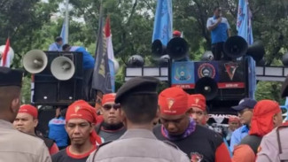 Ada Aksi Buruh, Pegawai DPR Diminta WFH