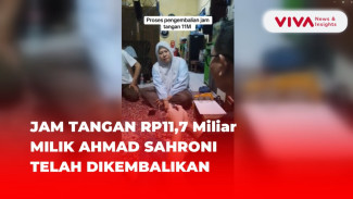 Jam Tangan Rp11,7 Miliar Milik Ahmad Sahroni yang Dijarah Seorang Anak Telah Dikembalikan Ibunya