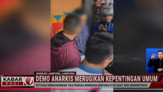 3 Remaja di Lampung Bawa Bom Molotov Diringkus Petugas! Ada Keterlibatan Anak di Bawah Umur