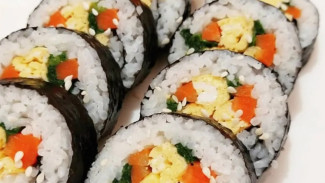 Gimbap Korea Enaknya Bikin Susah Berhenti