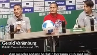 Pelatih Timnas Vanenburg Puji Suporter Timnas Indonesia: Modal Utama Kemenangan