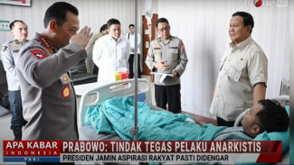 Presiden Prabowo Perintahkan TNI-Polri Tindak Tegas Penjarahan dan Perusakan