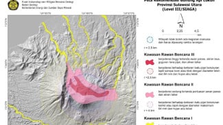 Gunung Lokon Naik ke Level Siaga, PVMBG Peringatkan Warga Waspada Erupsi