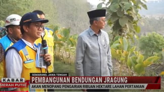 4.528 Hektar Lahan Pertanian Disirami Bendungan Jeragung, Swasembada Pangan Makin Dekat!