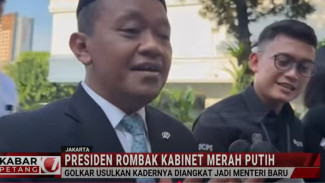 Nama Menteri Baru, Ketua Golkar Bahlil Lahadalia: Tunggu 'Jempol' Presiden!