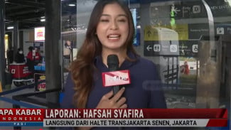 Wajah Baru Jakarta, Halte Terbakar Berubah Nama Jadi 'Jaga Jakarta'!