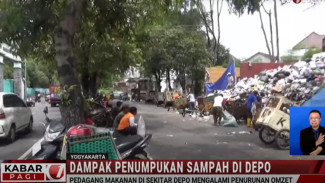 Omzet Pedagang Makanan Hancur Gara Gara Tumpukan Sampah di Yogyakarta!