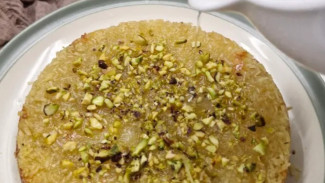 Kunafa Arab Manis Gurihnya Bikin Lupa Dunia