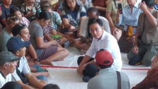 Gibran Kunjungi Posko Banjir Bali, Warga Curhat Kehilangan Harta dan Rumah
