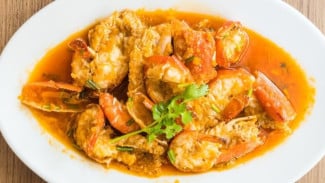 Resep Udang Saus Padang Ala Chef Mama Lita, Hidangan Cocok Bersama Keluarga