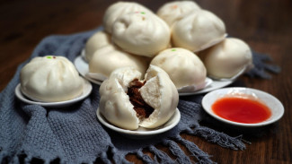 Resep Cha Siu Bao Asli, Roti Kukus Isi Daging Manis Gurih Ala Dimsum
