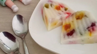 Rahasia Agar Agar Buah Susu Tetap Cantik dan Lembut
