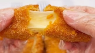 Resep Mozarella Stick Ala Chef Wina, Camilan Lelehan Keju yang Sangat Lezat
