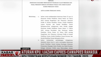 KPU Akhirnya Cabut Aturan Sensitif! 5 Dokumen Rahasia Bakal Capres Terbuka