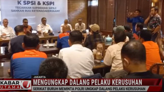 Serikat Buruh Indonesia Dukung Penuh Polri Usut Dalang Kerusuhan