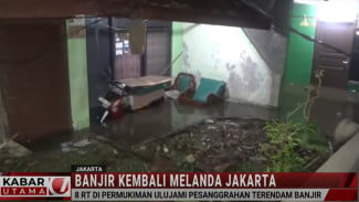 Banjir Lumpuhkan Sejumlah Wilayah Jakarta, Warga Berharap Penanganan Permanen