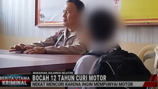 Kasus Kriminal Anak 12 Tahun Ingin Punya Sepeda Motor, Korban Memaafkan Karena Masa Depan Bocah