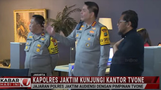 Perkuat Sinergi, Kapolres Jakarta Timur Kunjungi Kantor tvOne