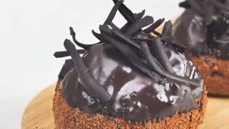 Resep Triple Choco Soes Ala Chef Nicky Tirta, Kue Sus Isian Coklat Melimpah