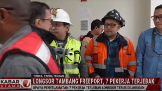 7 Pekerja Terjebak Longsor di Tambang Freeport, Bahlil Lahadalia Ungkap Kendala Penyelamatan