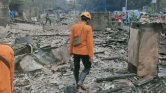 Puluhan Kios Oleh-oleh di Purwakarta Ludes Terbakar, Satu Warga Luka-luka