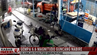 Papua Nabire Diguncang Gempa 6,6 Magnitudo, Jembatan Putus dan Kerugian Infrastruktur Melonjak