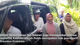2 Hari Absen Reshuffle Kabinet, Jokowi Bela Gibran: Itu Hal Wajar!
