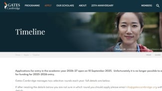 Beasiswa Gates Cambridge 2026, Peluang Studi Pascasarjana Prestisius di Inggris!