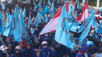 Hindari Macet Akibat Demo Buruh, Polda Metro Jaya Alihkan Arus Lalu Lintas di Jakarta