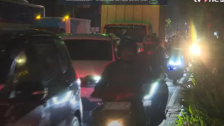 Proyek Galian Jalan Picu Kemacetan Parah di Cawang Jakarta Timur