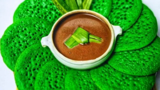 Serabi Pandan Khas Bandung Cukup Teflon Anti Gagal