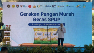 Gubernur Jatim Tegaskan Gerakan Pangan Murah Sebagai Wujud Nyata Negara Bantu Masyarakat