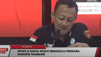Kejati Bengkulu Sita Rp103,3 Miliar dari Kasus Tambang Ilegal, 12 Tersangka Terlibat