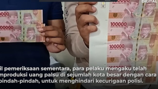 Polisi Gerebek Pabrik Uang Palsu di Garut, Amankan Tiga Pelaku dan Rp120 Juta Barang Bukti
