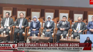 Rapat Paripurna DPR Setujui 10 Calon Hakim Agung dan Ad Hoc HAM MA Tahun 2025