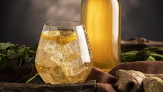 Resep Minuman Rempah Kekinian, Honey Lemon Ginger Soda, Segar Dan Sehat!