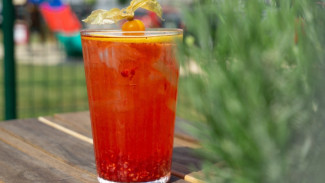 Sunset Sparkling Tea, Minuman Segar Ala Cafe Kekinian