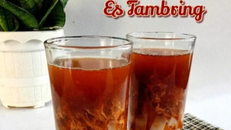Es Tambring Segar Khas Bali dengan Campuran Telur Ayam
