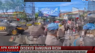 Sengketa Kericuhan Pecah di Makassar, Warga: Kami Masyarakat Kecil, Pemerintah Zalim