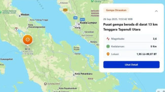 BMKG Pastikan Gempa Tapanuli Utara Dipicu Sesar Toru