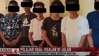 Niat Tawuran, Tujuh Pelajar SMP di Tangerang Diamankan Polisi Usai Ugal Ugalan Sambil Acungkan Celurit
