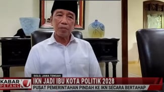 Jokowi Sambut Baik Penetapan IKN sebagai Ibu Kota Politik Indonesia Mulai Tahun 2028