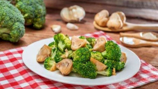 Brokoli Saus Jamur, Hidangan Praktis Kaya Nutrisi
