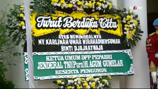 Gibran Turun Langsung Pimpin Pemakaman Istri Wapres ke-4 di Kalibata
