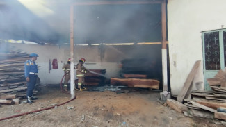 Gudang Kayu di Probolinggo Terbakar, Diduga Akibat Sisa Bakaran Sebelumnya